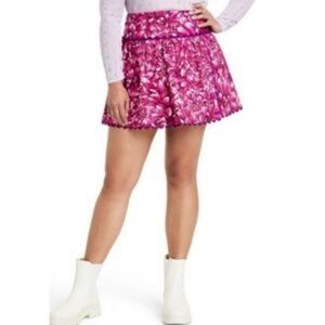 🆕️Kika Vargas Target Women's 6 Scalloped Edge Floral Mini Ski